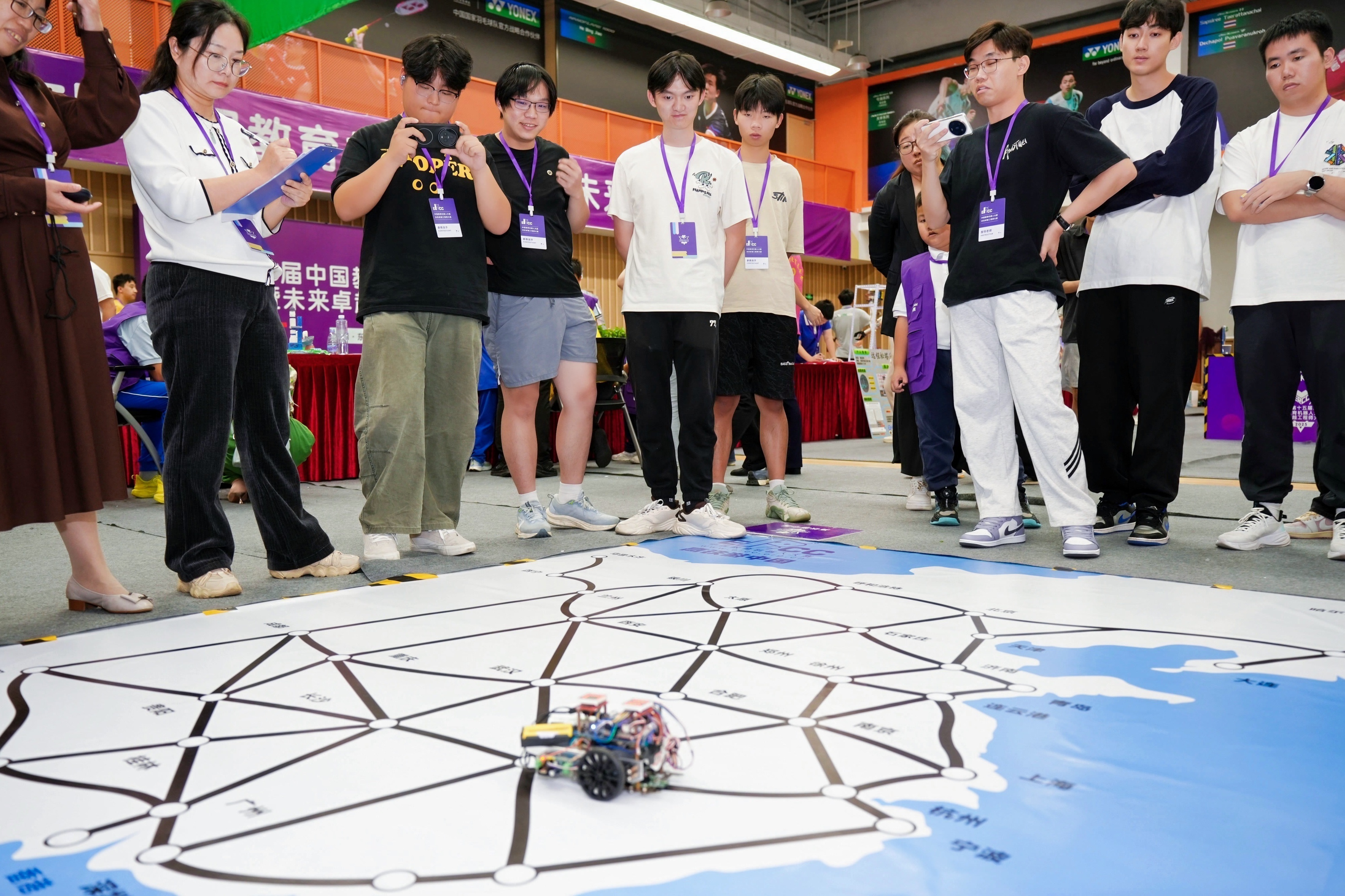 《机器人游中国（高铁）》竞赛项目套件  stm32版